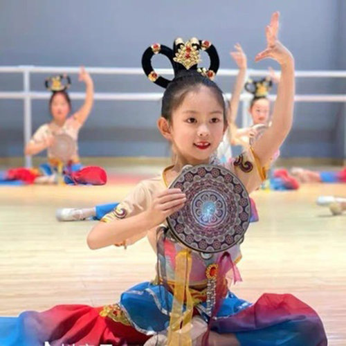 儿童演出道具手鼓节日表演敦煌鼓