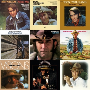 Don Williams 78张专辑 精校无损数字音源合集FLAC全集