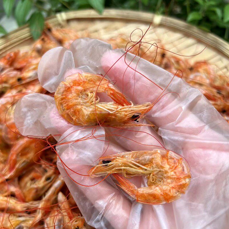 本港海虾 白刺虾干 海虾干 软壳虾 硬壳虾 零食虾干 250-500g/包