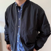 DAEVU大码 棒球领外套 休闲通勤夹克胖子加肥加大男款 男装 春秋新款