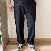 休闲裤 DAEVU大码 弹力加肥加大男士 卫裤 男装 春夏薄料宽松直筒男裤