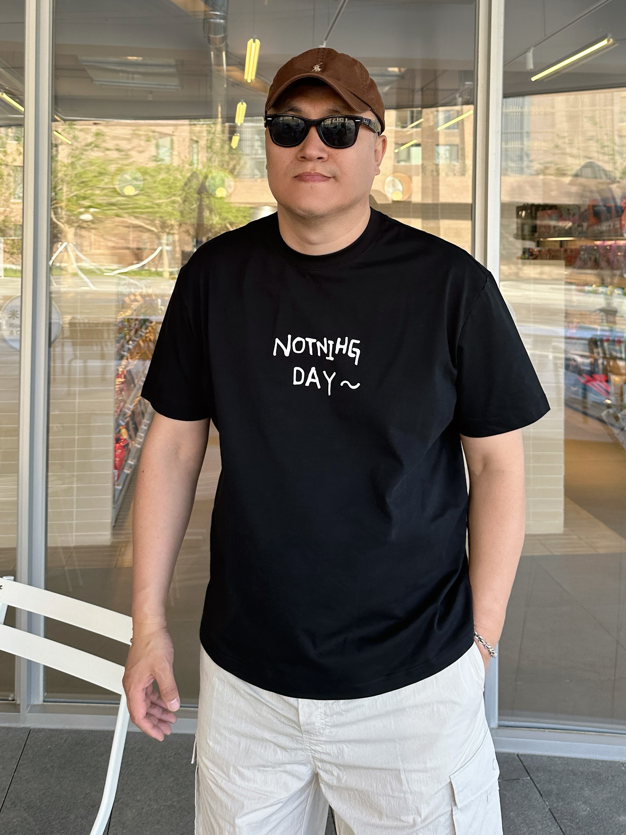 大依无忧短袖潮大码T恤