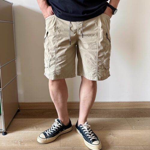 大依无忧夏季大码男装棉布洗水薄料胖子加肥加大男士休闲工装短裤