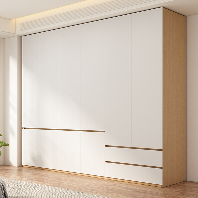 衣柜17mm加厚实木生态板一门到顶