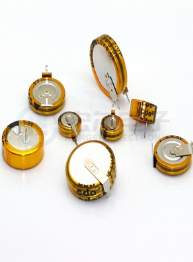 超级法拉电容5.5V1.5F C/V/H型 0.1F0.22F0.47F0.68F1F2F/3F4F5F