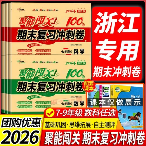 聚能闯关期末复习冲刺卷100分
