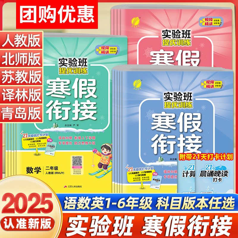 2025新版实验班寒假衔接作业