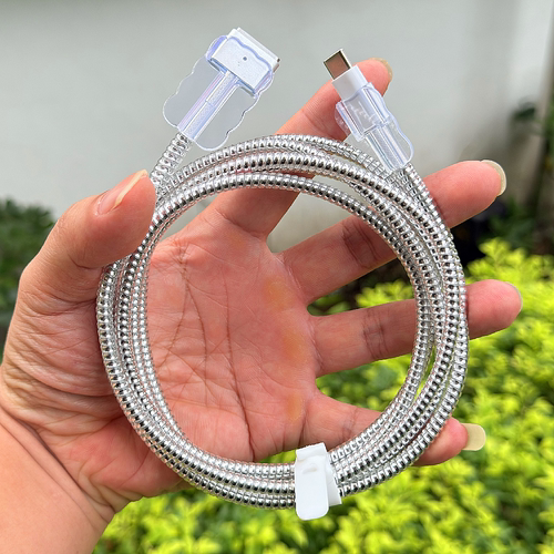 适用苹果MacBook pro电脑笔记本mac Air数据线保护套2米缠绕线绳