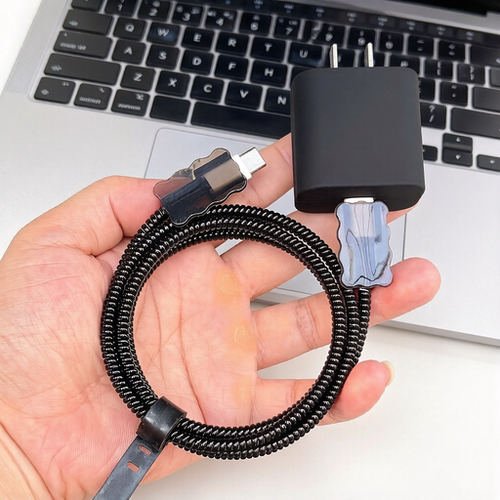 适用苹果笔记本MacBook NEO 20W充电器电源壳数据线保护套缠绕绳