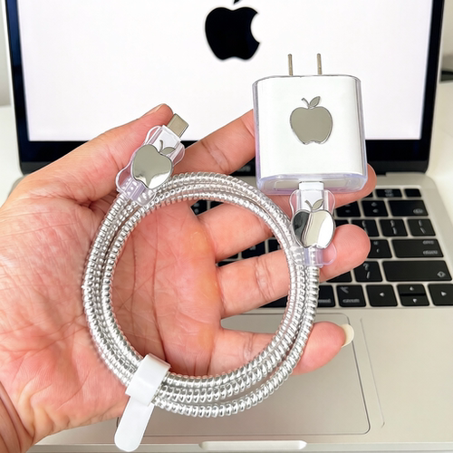 适用苹果MacBook NEO 20W充电器电源壳笔记本数据线保护套缠绕绳