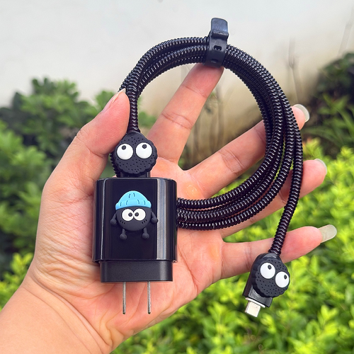 三星S23 S24 W24 W25 fold6 Flip7 Fold7数据线保护套25W充电器壳