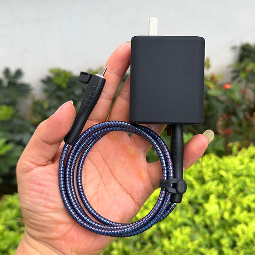 适用荣耀MagicBook笔记本65W充电器壳X14 X16 plus数据线保护套绳