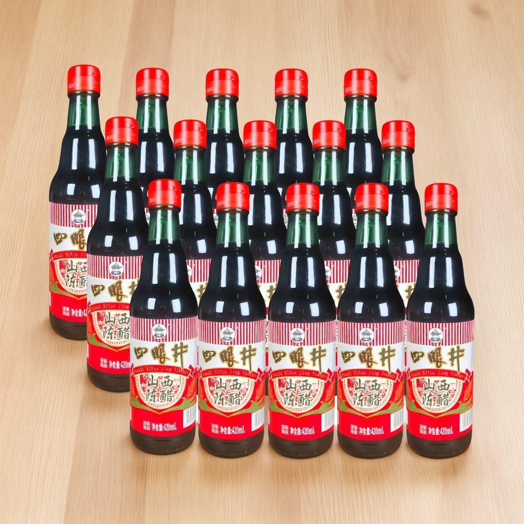 四眼井山西陈醋420ml*15瓶装