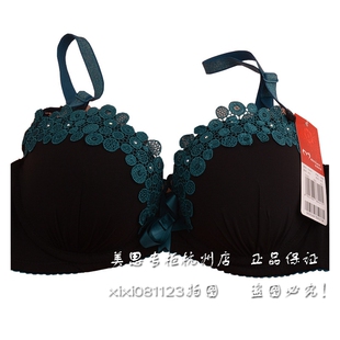 美思文胸FA441文胸蕾丝女士AB杯 精油水袋厚杯性感聚拢小胸MM