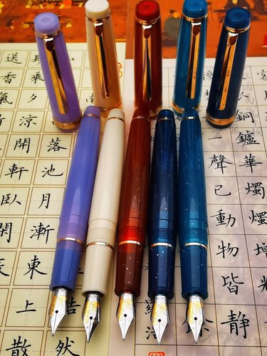 金豪82小王子手工打磨练字钢笔