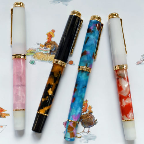 石门匠心ADMOK乌400手工打磨钢笔