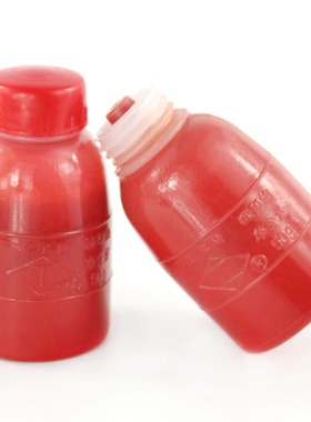 工字牌421红色朱印油盖章印油50g 红色硃印油工字硃印油10支