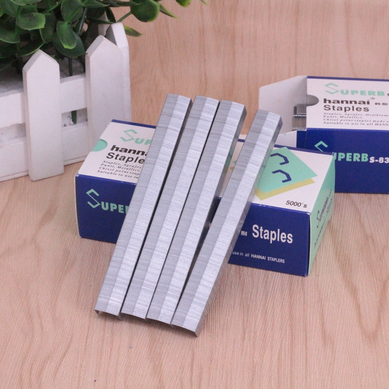S-838订书钉加长书针B8拱形韩耐