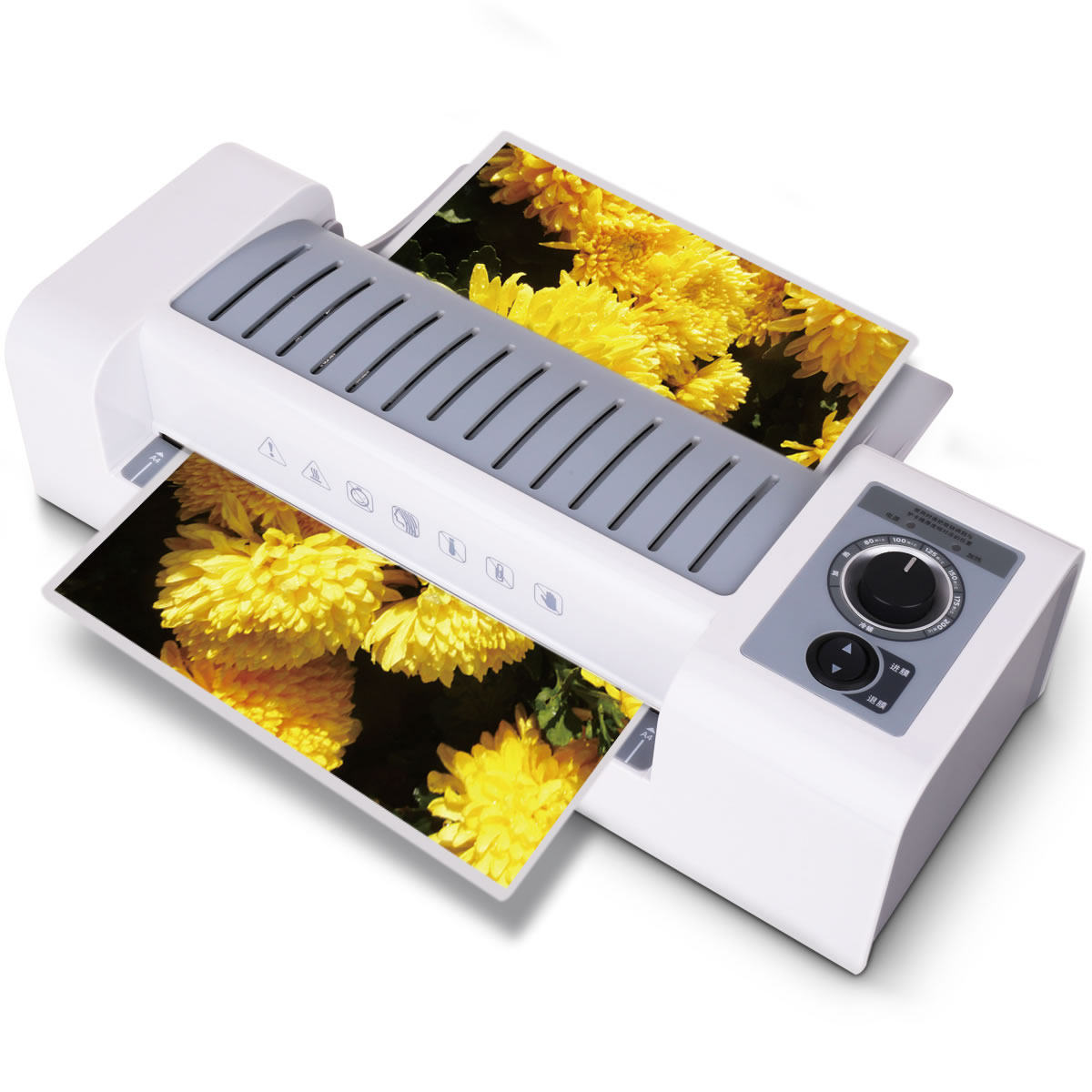 得力3891塑封机 照片过塑机 a4相片过胶机热封冷裱两用覆膜机