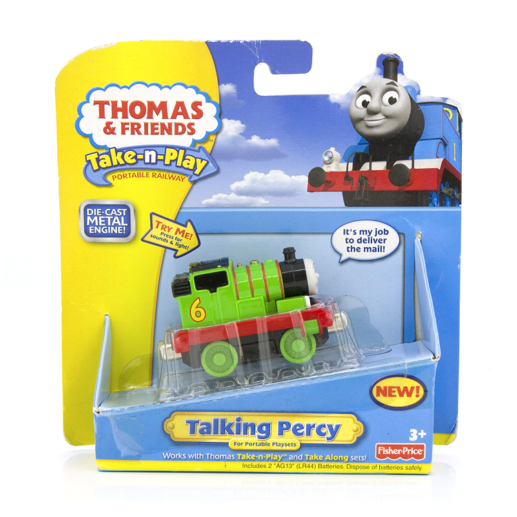 Thomas talking Percy 声光托马斯合金磁性火车头车模 培西V9994 玩具/童车/益智/积木/模型 惯性/回力/滑行玩具 原图主图