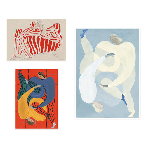 客厅卧室餐厅北欧抽象艺术海报