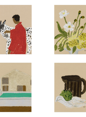 ANNA 丹麦设计Isabelle Vandeplassche艺术海报 北欧客厅卧室餐厅