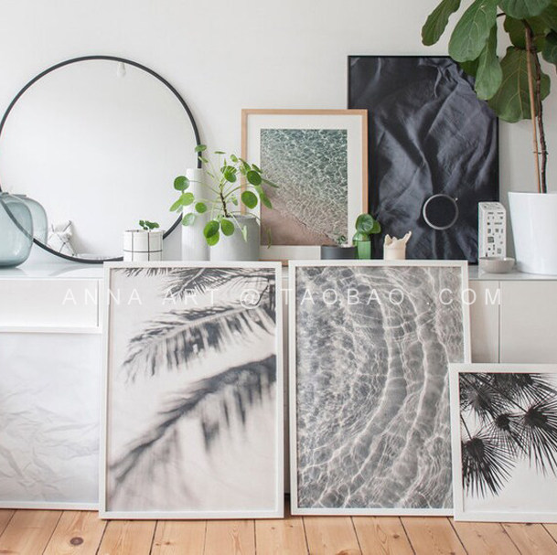 ANNA 丹麦摄影北欧风格风景艺术海报 客厅卧室餐厅沙发背景装饰画,家居饰品,现代装饰画,淘宝优惠券,粉丝福利购,淘宝优惠卷