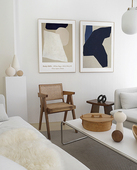 韩国艺术家 客厅餐厅装 小众ins风 艺术海报 饰画 莫兰迪色系 ANNA