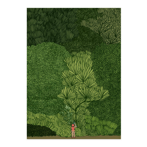 英国设计插画卧室餐厅玄关装饰画