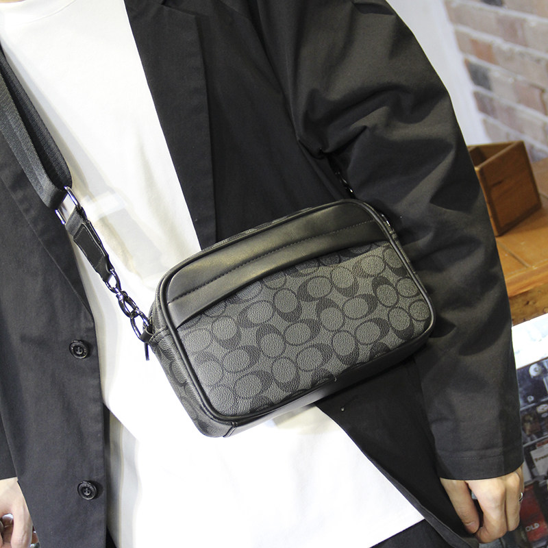 新款潮流潮牌男士休闲格子单肩包韩版皮质斜挎包时尚小方包小背包,箱包皮具/热销女包/男包,男士包袋,淘宝优惠券,粉丝福利购,淘宝优惠卷