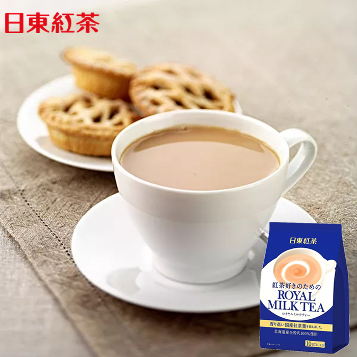 日本进口北海道日东红茶网红皇家醇香原味奶茶北海道奶粉10条入|ruв категории кофе/хлопья/напиток, арроурут/хлопья/Чонг напитки, чай с молоком, арестовало чай с молоком - от Buy2taobao.com для оказания профессиональной услуги покупки агента Taobao