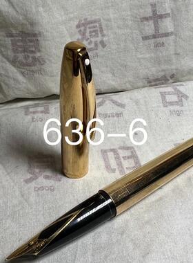 犀飞利帝国全金属镀金，后期做的镀金钢尖款