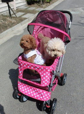 MYPET美国Pet Strollers宠物推车狗推车寵物車广东包邮送凉席折叠