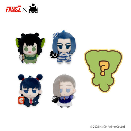 FANSZ正版罗小黑战记2无限鹿野哪吒毛绒挂件盲盒发条可动玩偶礼物