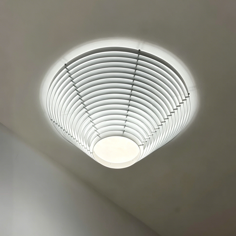 北欧芬兰Artek阿尔托锥形吸顶灯多层百叶书房客厅餐厅卧室玄关灯图片