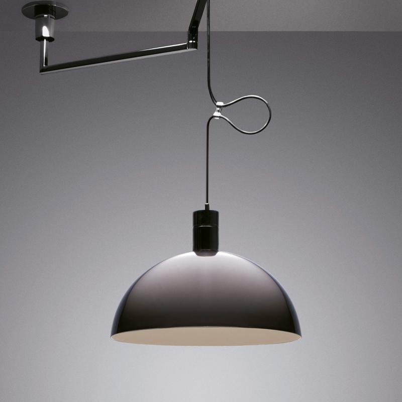 北欧设计师极简客厅岛台移位摇臂