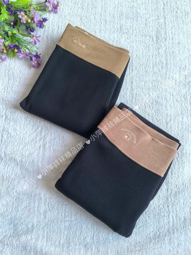 芬娜秋冬新款打底保暖裤8825-1加厚一线裆8826踩脚女士棉面小黑裤