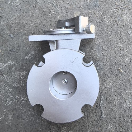 手动铝蝶阀蝶型铝合金风阀