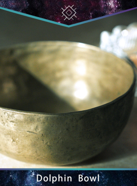 海豚恋歌纯手工静心冥想铜颂钵