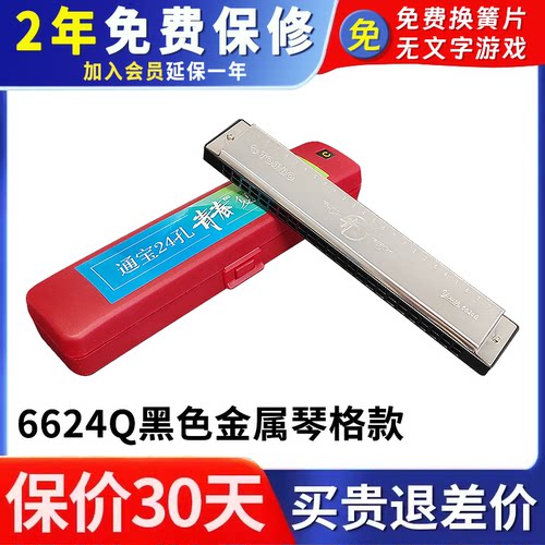 通宝6624Q升级改装黑色金属琴格