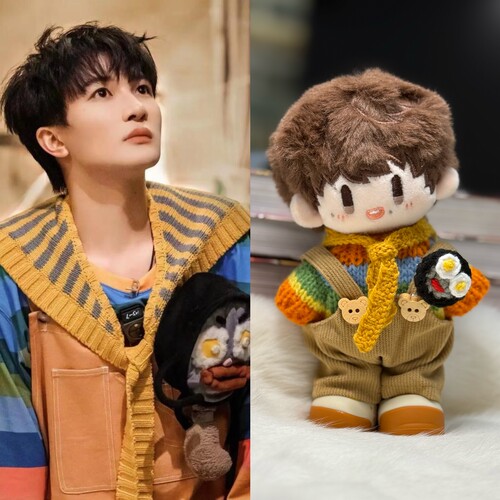 会有人记得有个人叫周可可吗？周深棉花娃娃16cm开推小鹅同款娃衣