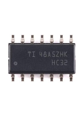 原装正品 SN74HC32DR SOIC-14 四路2输入正或门 贴片逻辑芯片