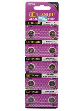 天球AG6/SR/LR921/371A/171/SR920SW/LR69/370石英表电子纽扣电池