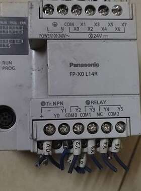 议价-松下AFPXOL14R-F可编程控制器plc 二手拆机