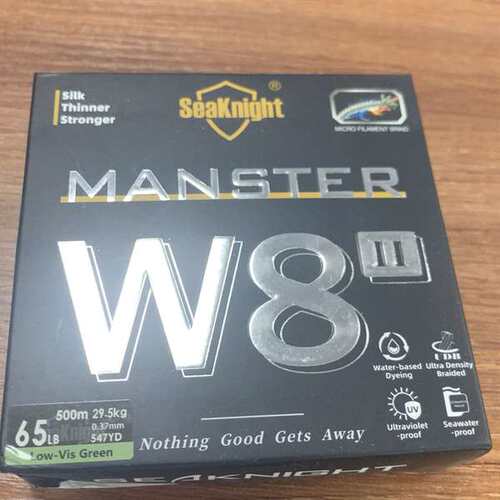 议价-SeaKnight大力马W8三代PE线，5.0号 500米长