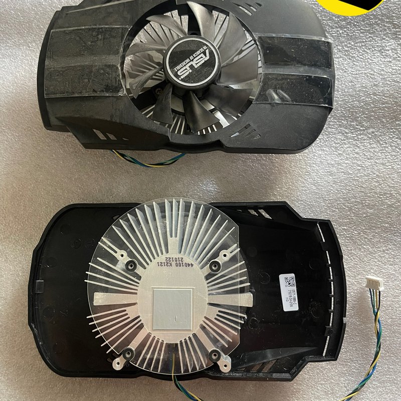 全新华硕750ti显卡散热模组 散热器总成，原装正品保证，孔