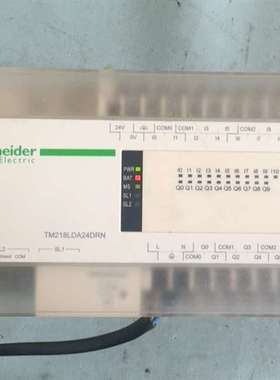 议价-原装拆机施耐德PLC型号TM218LDA24DRN拆机功