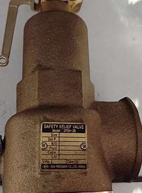 议价-SUN SPSH-3S安全阀 韩国原装进口 全新议价