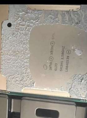 议价-英特尔 6133CPU 原拆