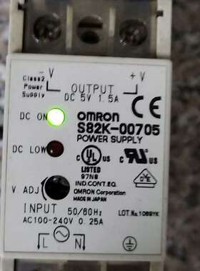 议价-拆机的正品S82K-00705  5VDC 1.5A 欧姆龙